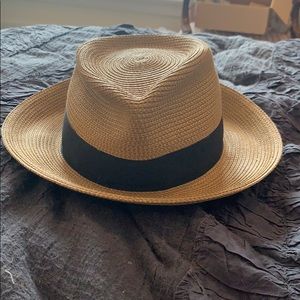 Erik Javits Squishee Straw Fedora